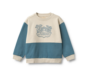 Wheat - Sweatshirt L/S Steff Blue Teal|191240