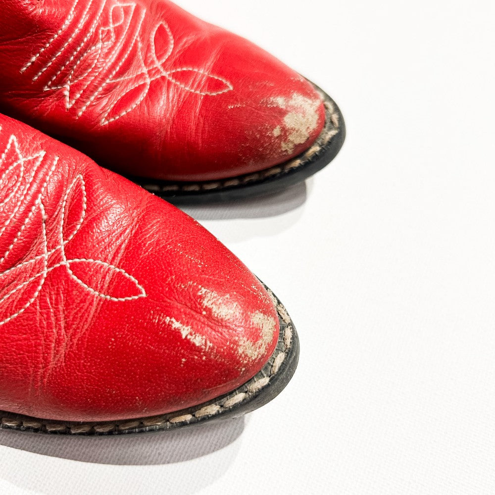 Red Cowboy Boots 11 **Imperfection|214244
