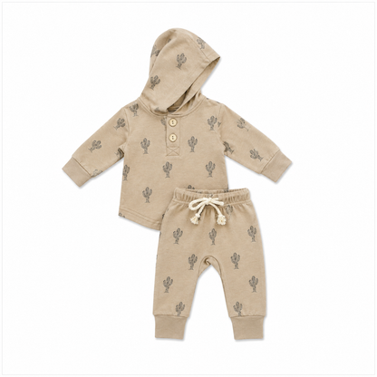 Mebie Baby - Cactus Hooded Set