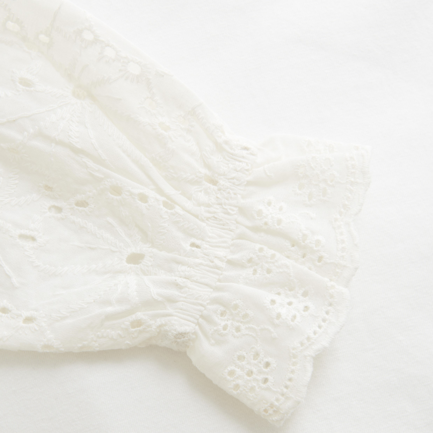 Creamie - Lace Bubble Sleeve Cloud|155816