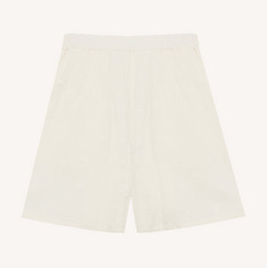Creamie - Embroidered Shorts White|194012