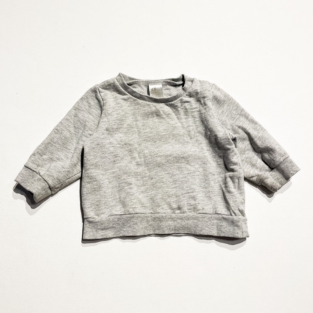 H&M Sweatshirt 6-9M *Imeprfection|231280
