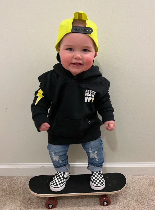 Little Trouble -  Never Grow Up Hoodie Yellow|178760