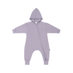 Belan.J - Baggy Hoodie Zipper Jumpsuit Periwinkle|173316