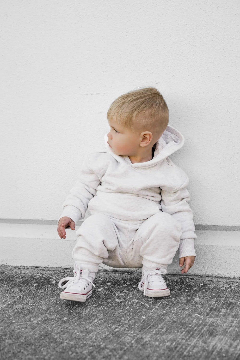 Little Bipsy - Elevated Hoodie - Light Heather Grey|125744