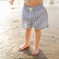 Mebie Baby - Light Blue Gingham Swim Shorts