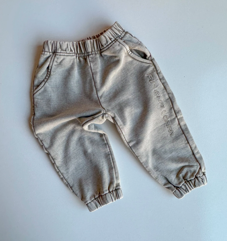 Pip & Lenny - Sol Joggers - Stone|102592