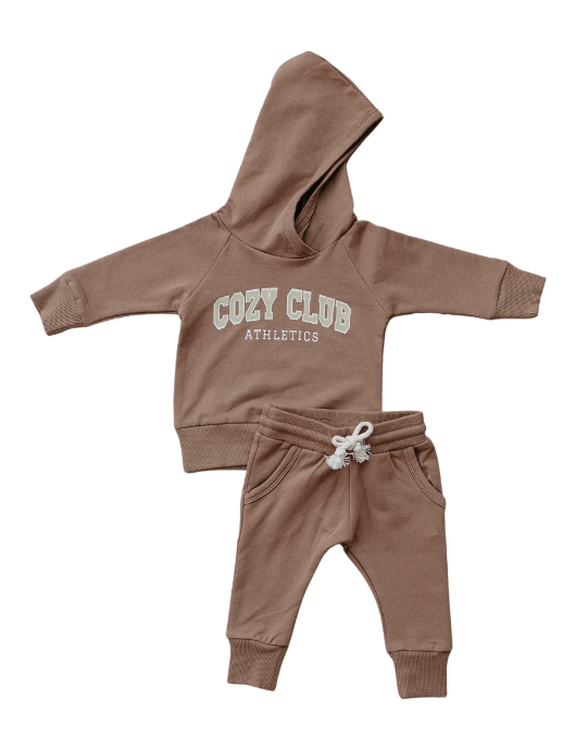 Mebie Baby - Cozy Club Hooded French Terry Set|105260