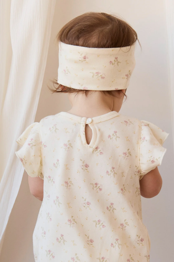 Jamie Kay - Organic Cotton Sage Onepiece Thelma Parchment|176852