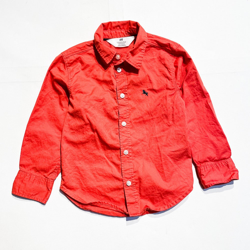 H&M Button Up Shirt 2-3Y|164011