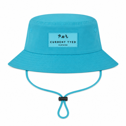 Current Tyed - Waterproof Bucket Hat - Blue Curaco