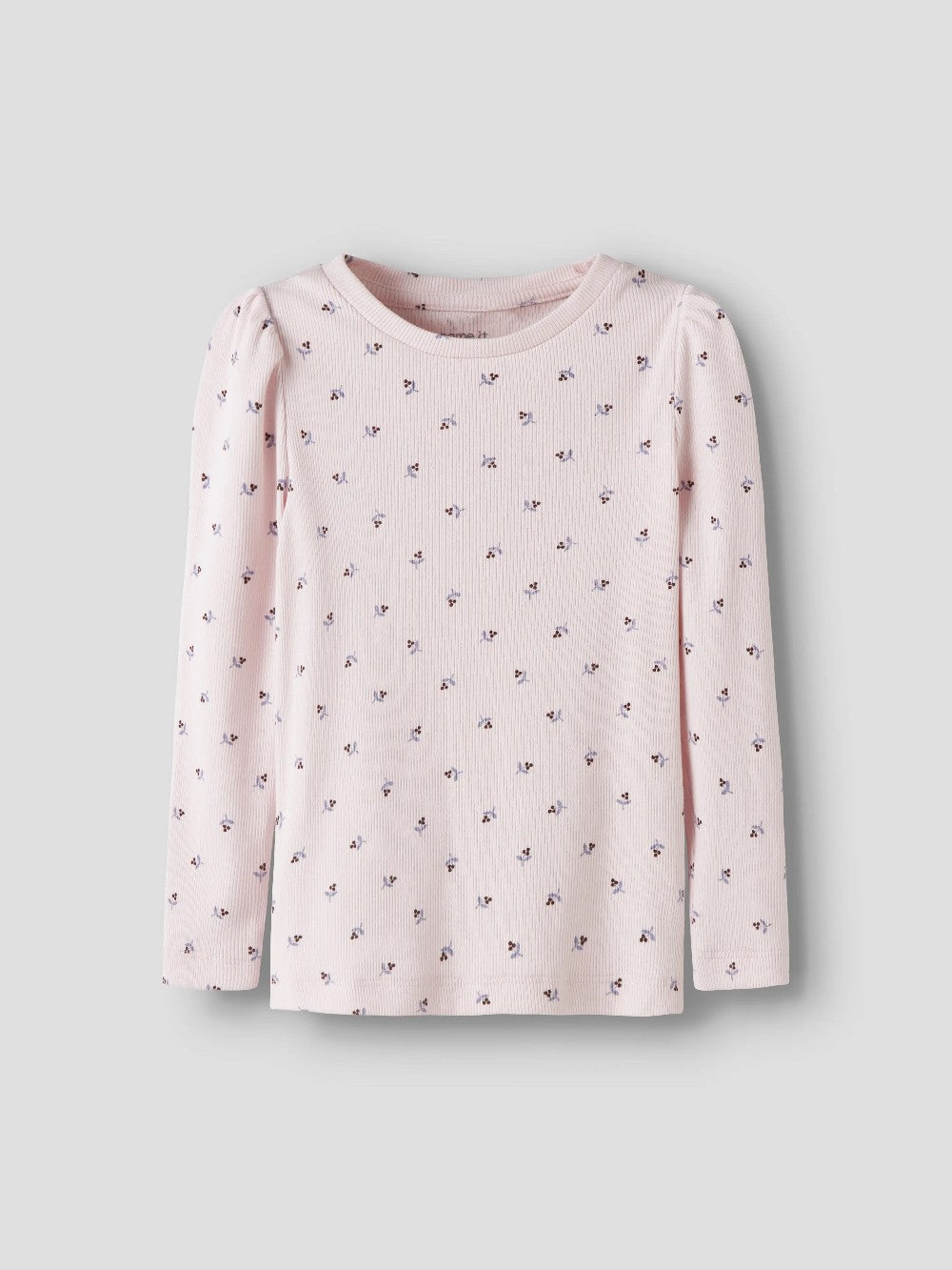 Name It - Ribbed Floral Long Sleeve|225541