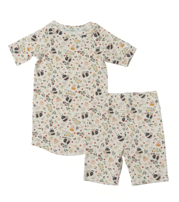 Loulou Lollipop - Short Pajama Set - Bumble Bees|136242