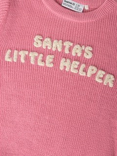Name It - Santas Helper Sweater Pink 9235|231497
