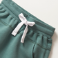 Little Bipsy - Raw Edge Harem Shorts - Teal|138012