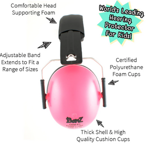 Baby Benz Earmuffs - Kids 2Y+ - Pink|151677