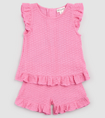 Miles The Label - Frilly Pink Set|187769