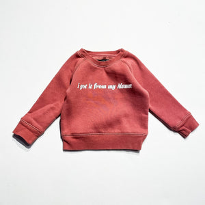 Brunette The Label Sweatshirt 12-18M|216836