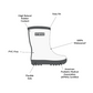 Stonz - Core - Rain Boots - Black|151622