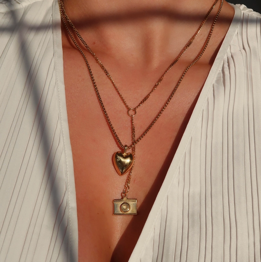 Mini Emma Ribbed Earrings - 18K PVD Gold Plating|176855