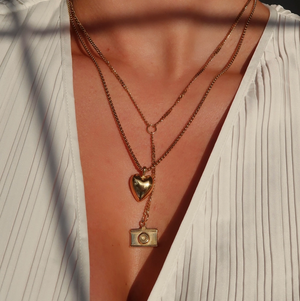 Mini Emma Ribbed Earrings - 18K PVD Gold Plating|176855