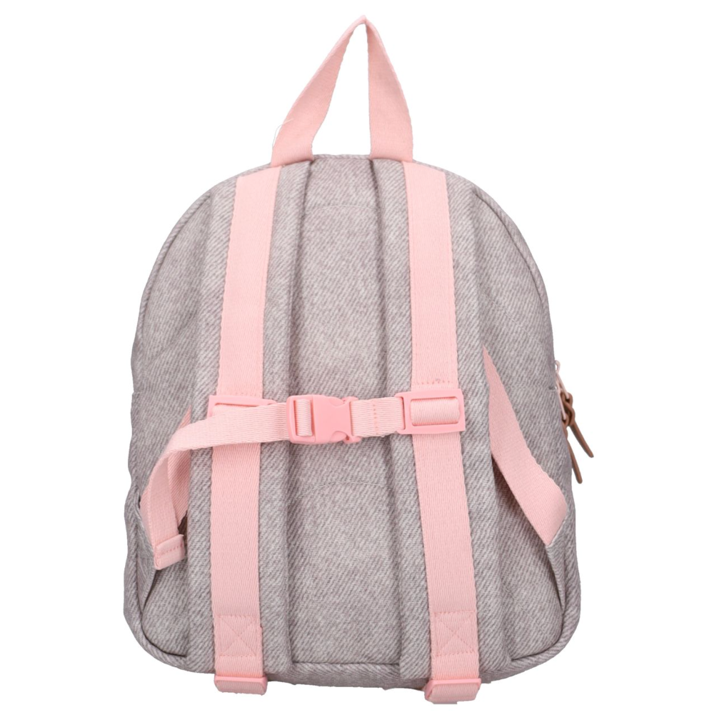 Kidzroom - Backpack Blossom And Bows Grey|230618