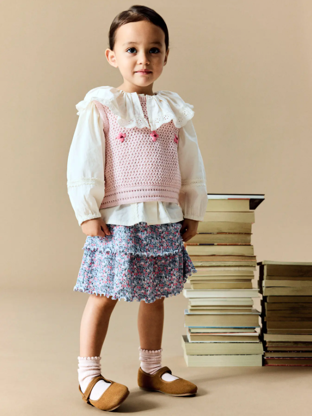 Name It - Knit Flower Vest|216013