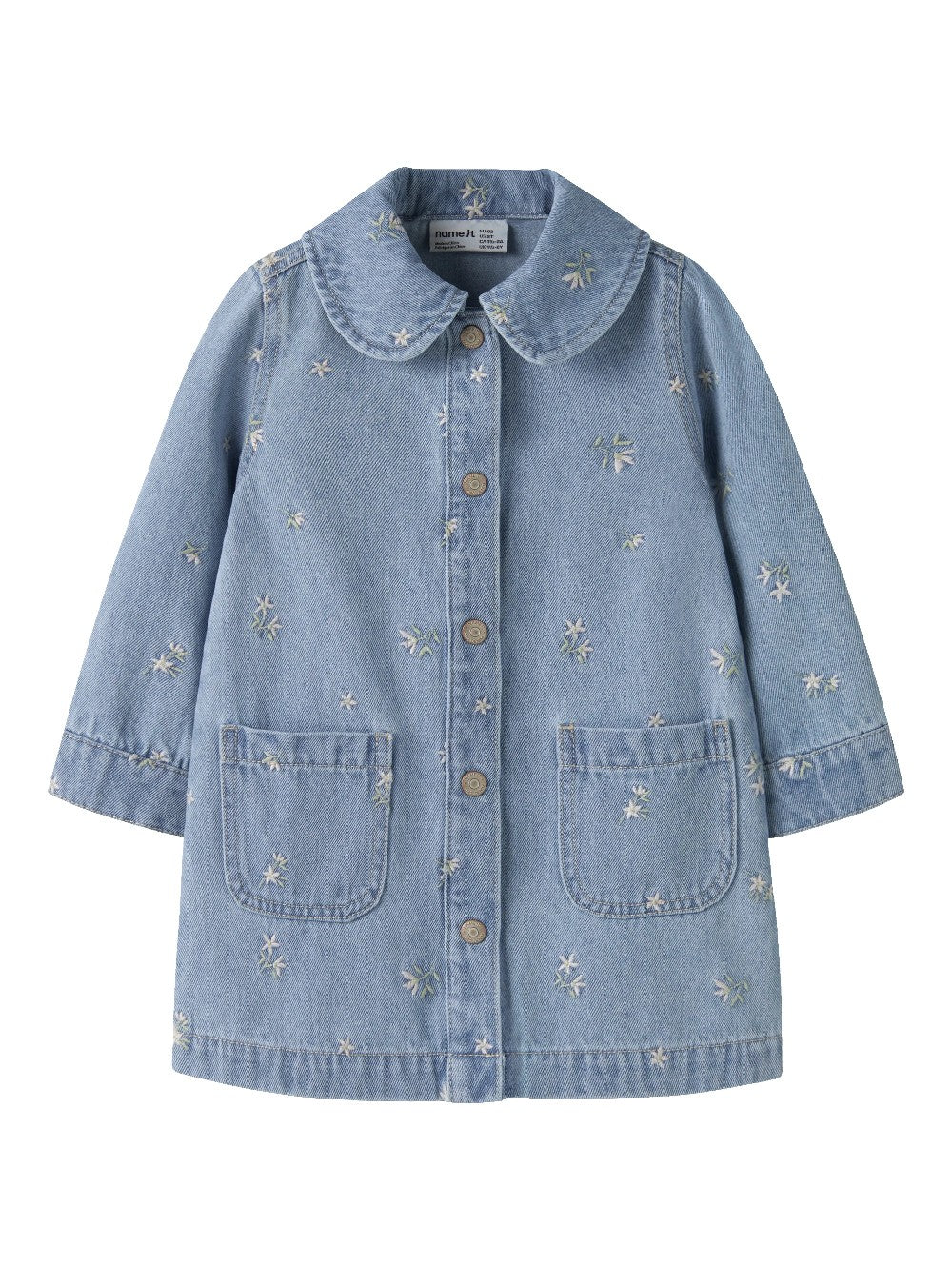 Name It - Collar Jean Dress|225619