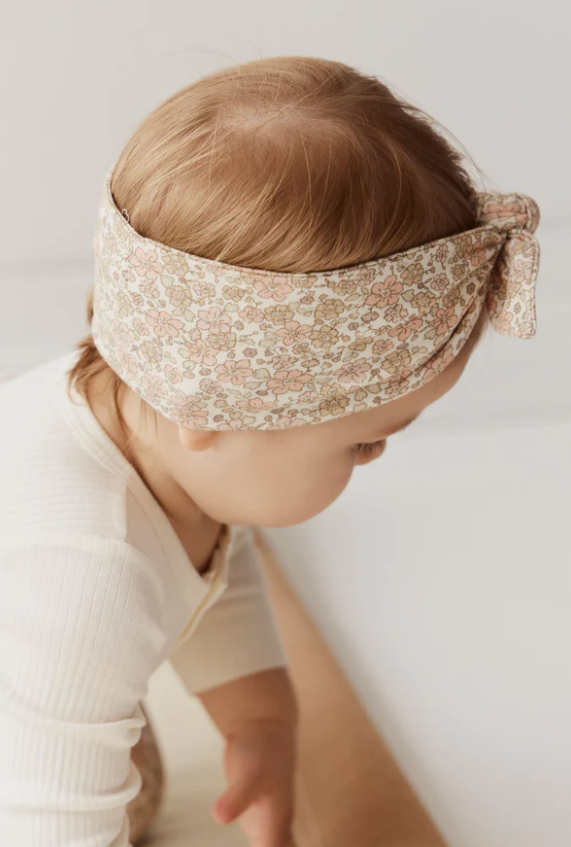 Jamie Kay - Organic Cotton Headband - Chloe Egret|136684