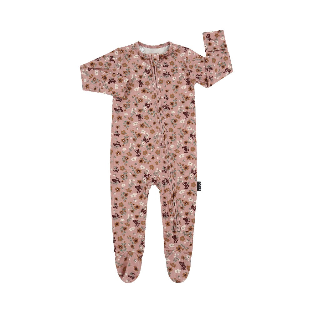 Belan.J - Footed Zipper Sleeper - Velvet Garden|217802