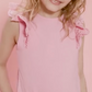 Creamie - Rose Smoke Ruffle Tee|198183