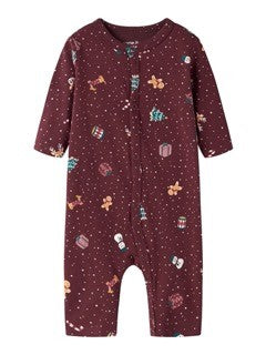 Name It - Christmas Button Up Sleeper 4976|232052