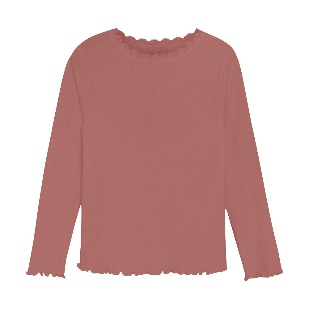 Huttelihut - Long Sleeve Rib Burlwood|165493