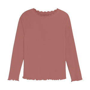 Huttelihut - Long Sleeve Rib Burlwood|165493