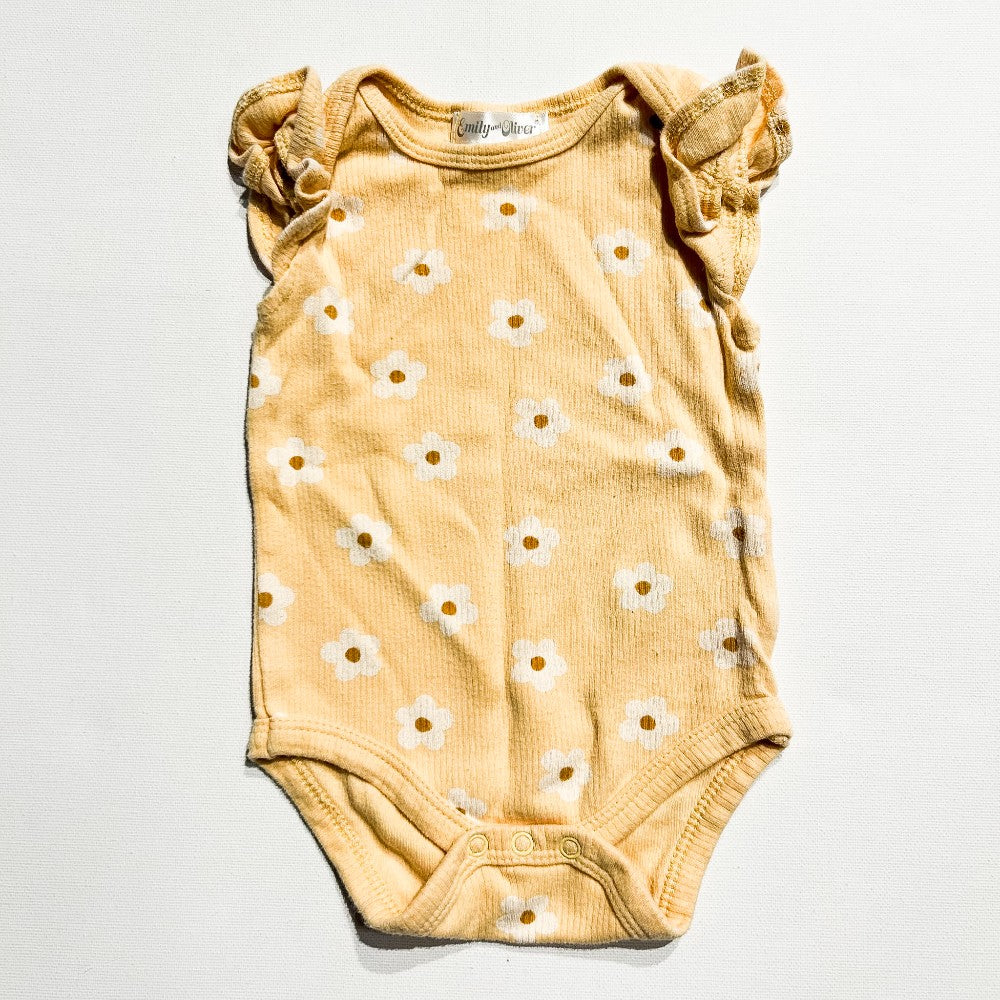 Emily & Oliver Onesie 3-6M|213454
