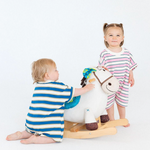 Roobear - Cotton Striped Rompers|208074