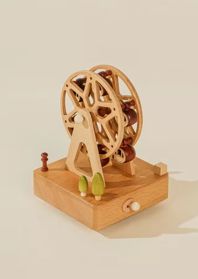 Coco Village - Wooden Music Box Ferris Wheel|76674