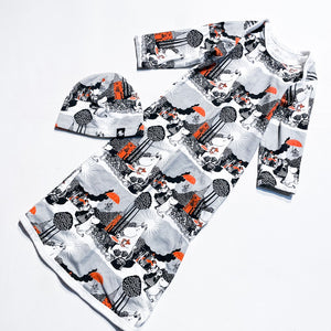 Moomin Reima Sleep Gown 0-3M|139853