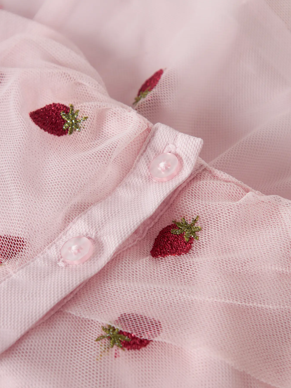Name It - Strawberry Tulle Dress - Baby|208401