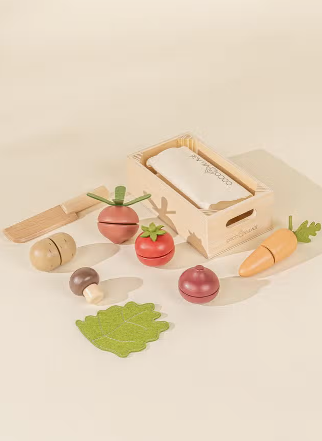 Coco Village - Wooden Vegetables Playset|76722