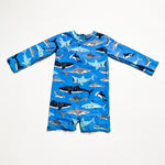 Hatley Rash Guard Swim Suit 9-12M|210356