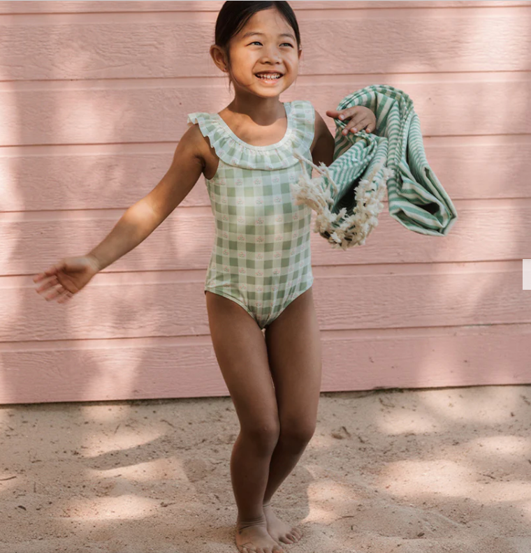 Petit Lem - Swim Green Floral|194050
