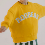 Roobear - Fleece-lined Crewneck Yellow|163062
