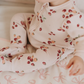 Petit Lem - Footed Sleeper - Strawberry Bow|187048