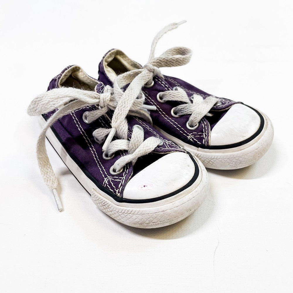 Purple Convers Shoes 6|188369