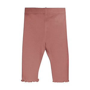Huttelihut - Baby Leggings Rib Burlwood|165487