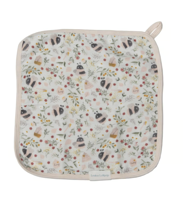 Loulou Lollipop - Muslin Washcloth 3- pieces Set - Bumble Bees|136279