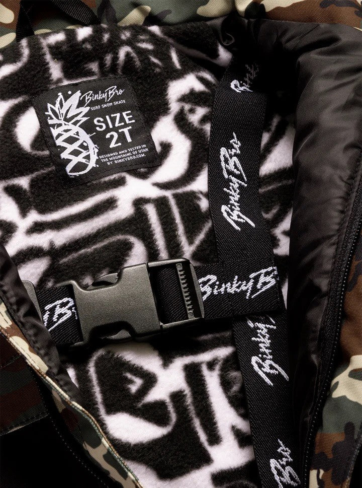 BinkyBro x Quicksilver - 99-90 Camo Snow Suit|112394