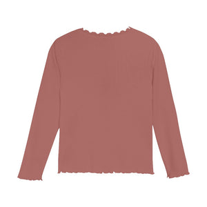 Huttelihut - Long Sleeve Rib Burlwood|165492