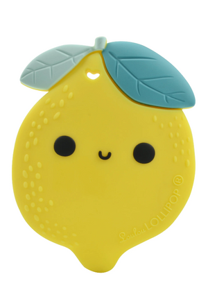 Loulou Lollipop - Silicon Teether - Lemon|153108
